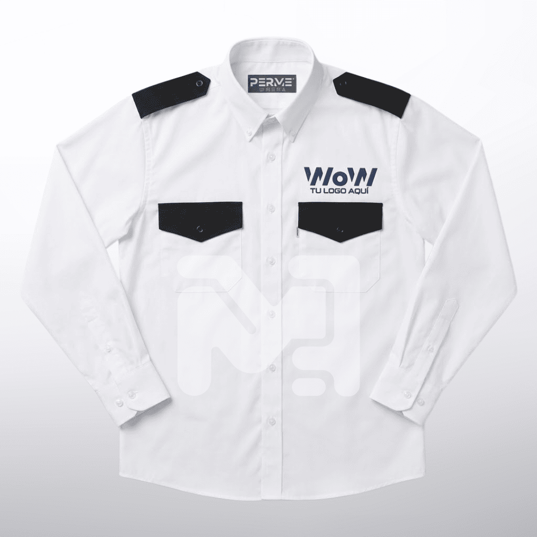 CAMISA GABARDINA PARA GUARDIA DE SEGURIDAD – COLORES