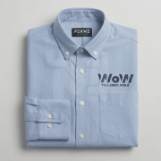 CAMISA / BLUSA OXFORD AZUL