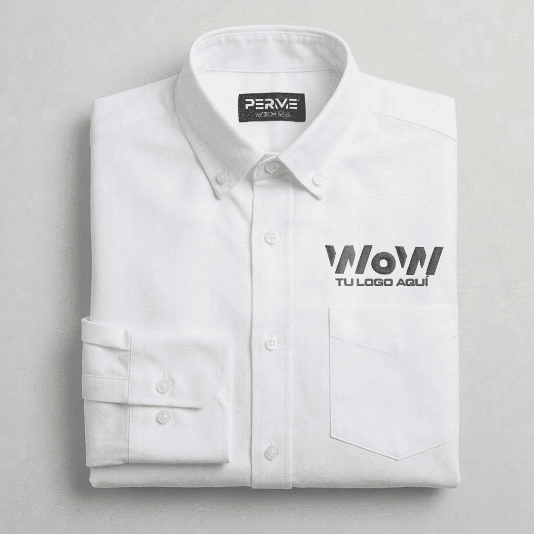 CAMISA/BLUSA OXFORD BLANCO