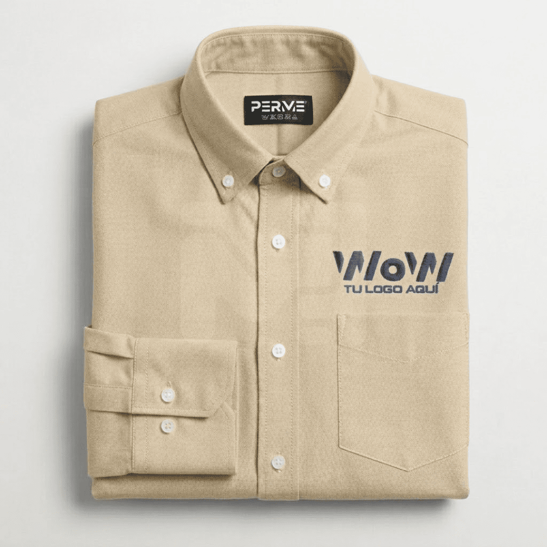 CAMISA / BLUSA OXFORD KHAKI