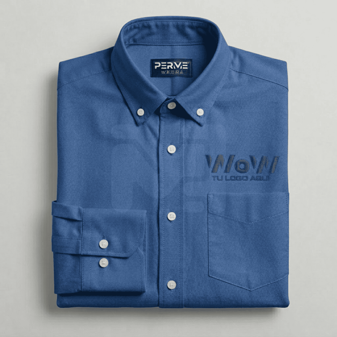CAMISA / BLUSA OXFORD PIZARRA