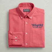 CAMISA/BLUSA OXFORD ROJA
