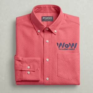 CAMISA/BLUSA OXFORD ROJA