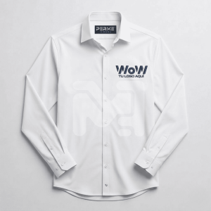 CAMISA/BLUSA PREMIUM ANTIARRUGAS BLANCA