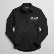 CAMISA/BLUSA PREMIUM ANTIARRUGAS NEGRA