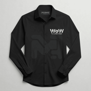 CAMISA/BLUSA PREMIUM ANTIARRUGAS NEGRA