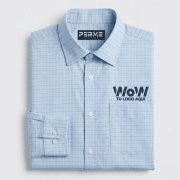 CAMISA / BLUSA CUADROS AZUL