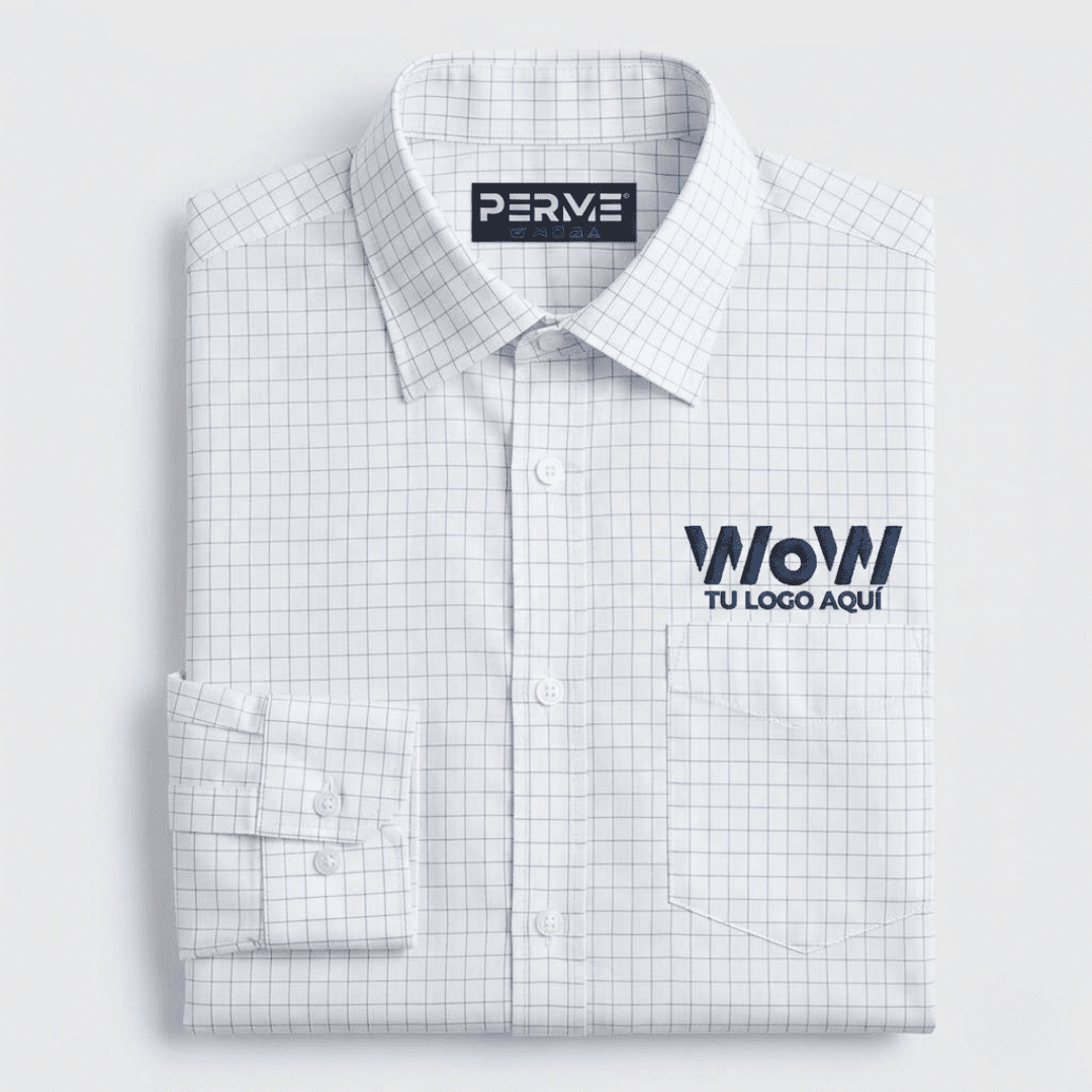 CAMISA / BLUSA CUADROS BLANCA