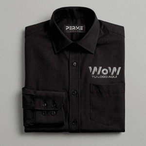 CAMISA / BLUSA GABARDINA NEGRA