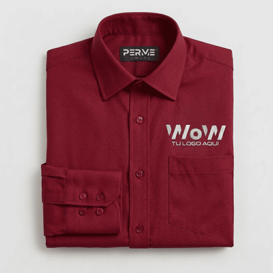 CAMISA / BLUSA GABARDINA ROJA