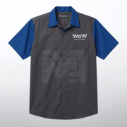 CAMISOLA AUTOMOTRIZ INDUSTRIAL – AZUL/GRIS