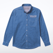 CAMISOLA MEZCLILLA 8.5 OZ INDUSTRIAL – AZUL CIELO