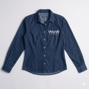 CAMISOLA MEZCLILLA DAMA 7.5 OZ INDUSTRIAL – AZUL STONE