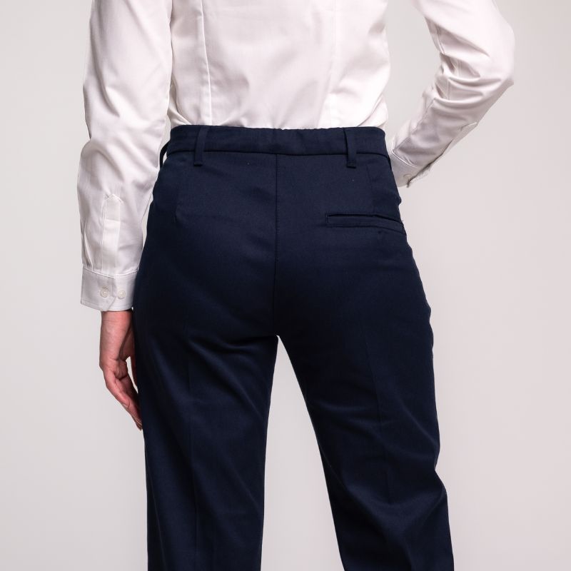 PANTALON DAMA GABARDINA STRECH FIT – AZUL M.