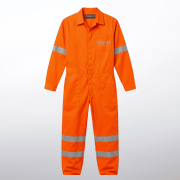 OVEROL INDUSTRIAL CON REFLEJANTES – NARANJA / GRIS