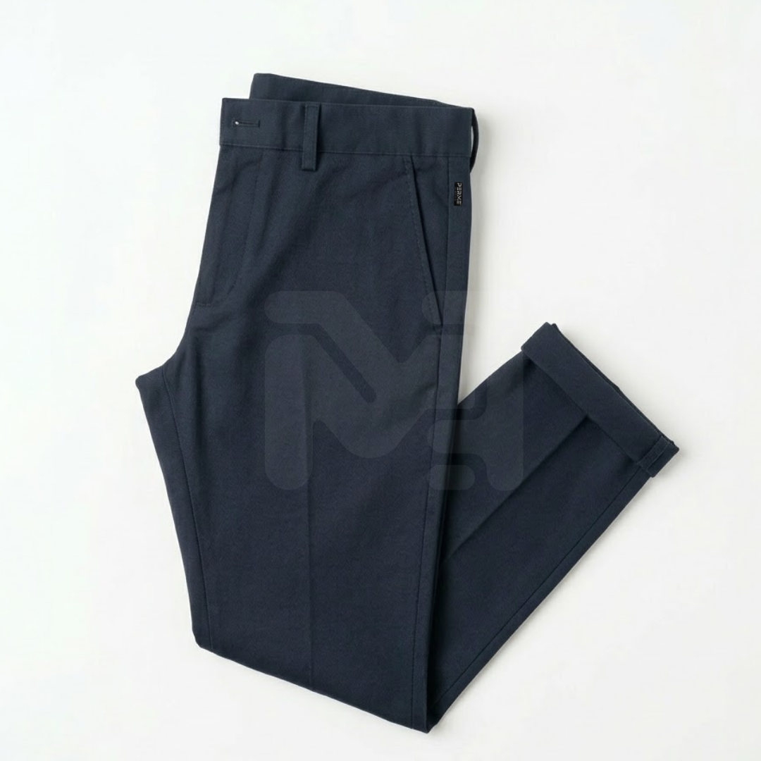PANTALON CABALLERO GABARDINA STRECH FIT – AZUL M.