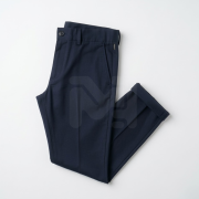 PANTALON DAMA DE VESTIR AZUL M.