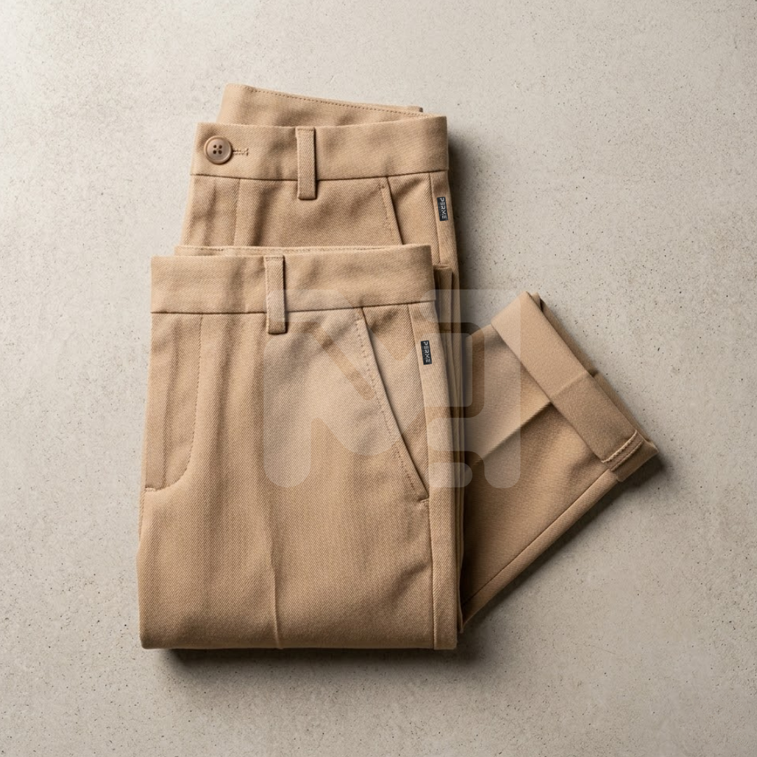 PANTALON DAMA GABARDINA STRECH FIT – KHAKI