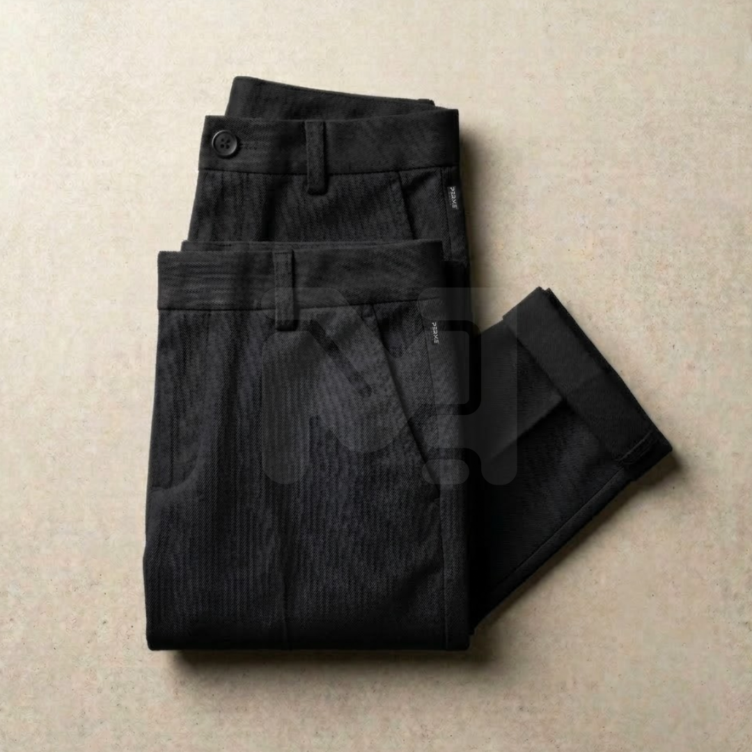 PANTALON DAMA GABARDINA STRECH FIT – NEGRO