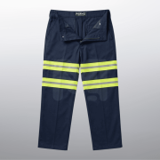 PANTALON GABARDINA INDUSTRIAL C/REFLEJANTES AMARILLOS