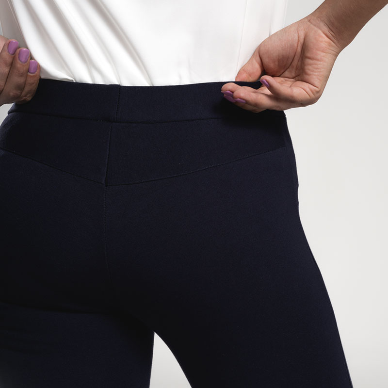 PANTALON DAMA LEGGINGS DE VESTIR AZUL