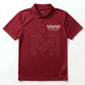 PLAYERA CA. TIPO POLO DRY-FIT M. CORTA - COLORES