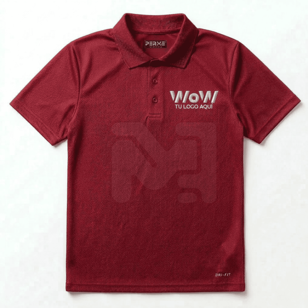 PLAYERA CA. TIPO POLO DRY-FIT M. CORTA – COLORES