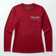 PLAYERA DA. CUELLO REDONDO M. LARGA DRY-FIT – COLORES