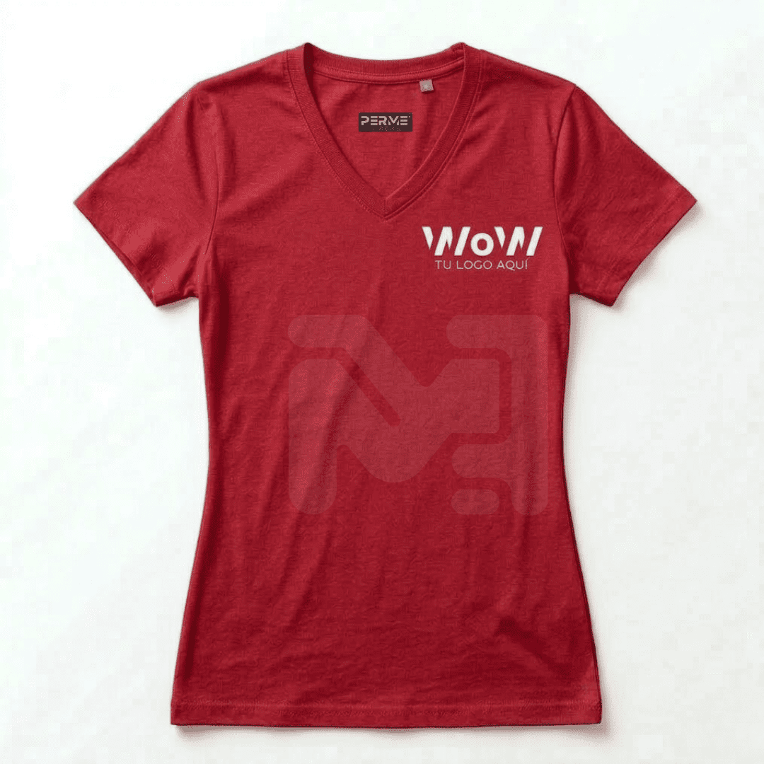 PLAYERA DA. CUELLO V ALGODON – COLORES