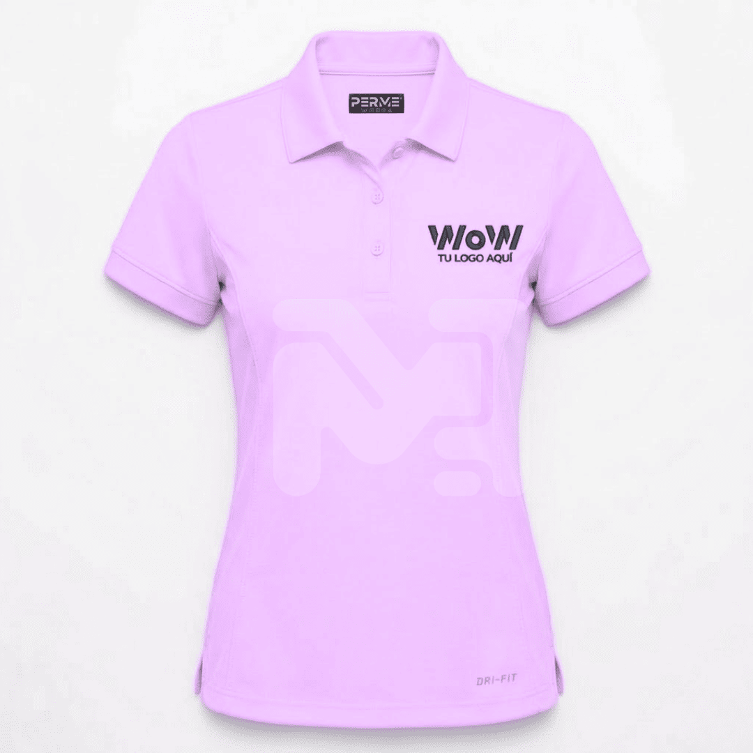 PLAYERA DA. TIPO POLO DRY-FIT M. CORTA – COLORES