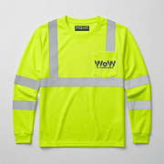 PLAYERA DRY-FIT M.LARGA CON REFLEJANTES – COLORES