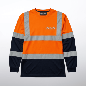 PLAYERA DRY-FIT M.LARGA CON REFLEJANTES - COLORES