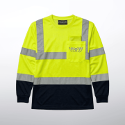 PLAYERA DRY-FIT M.LARGA CON REFLEJANTES – COLORES