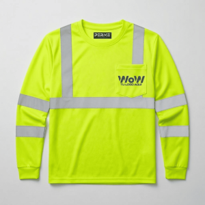 PLAYERA DRY-FIT M.LARGA CON REFLEJANTES - COLORES