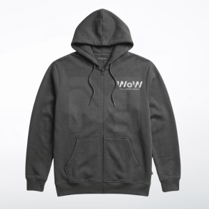 SUDADERA UNISEX C/CIERRE (ALGODON)  - COLORES