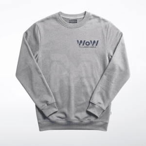 SUDADERA UNISEX C/REDONDO (ALGODON)  - COLORES